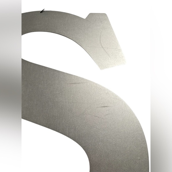 Hanging “S” Shaped Letter - Picture 3 of 3